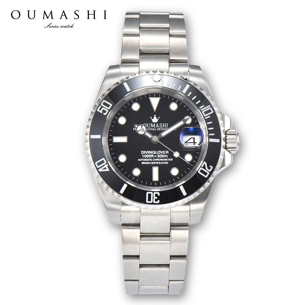 Stainless Bracelet Diver - Orologio da 40 mm Orologio meccanico