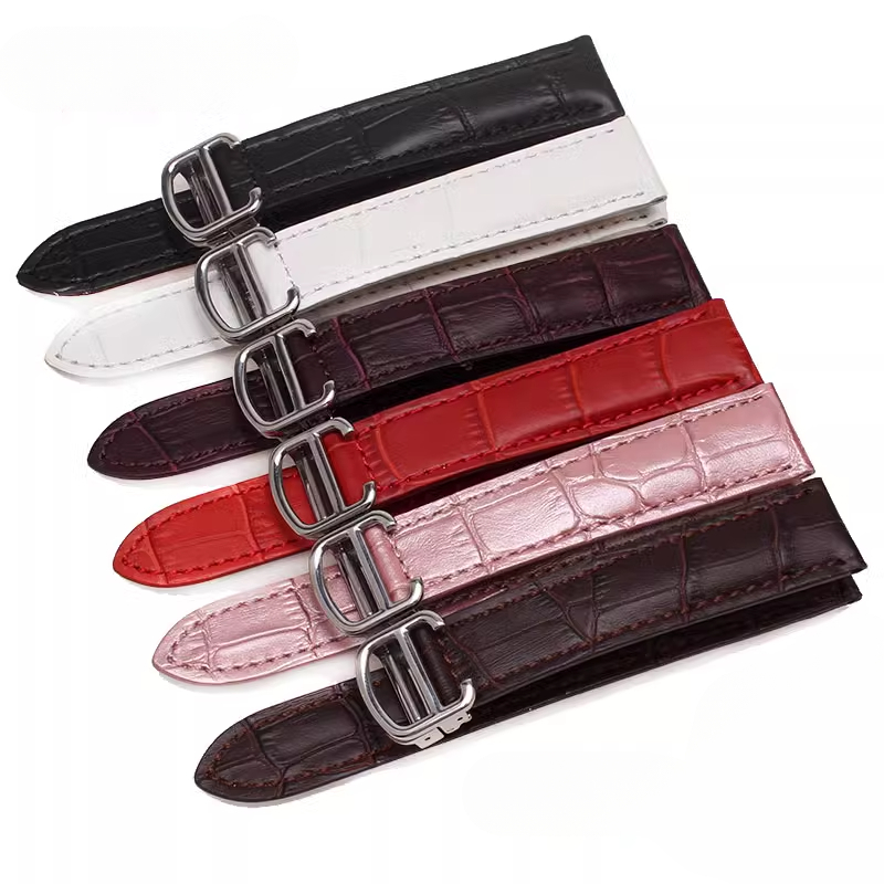 Cartier Watch Tank - Cinturino per orologio in vera pelle