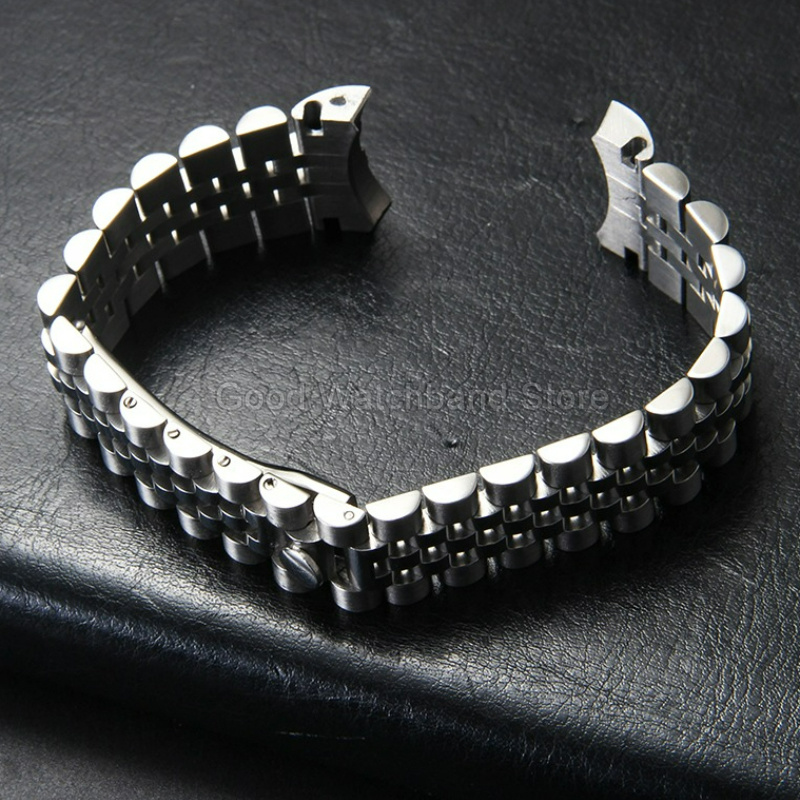 Rolex Watch Datejust - Bracciale per orologio in acciaio massiccio