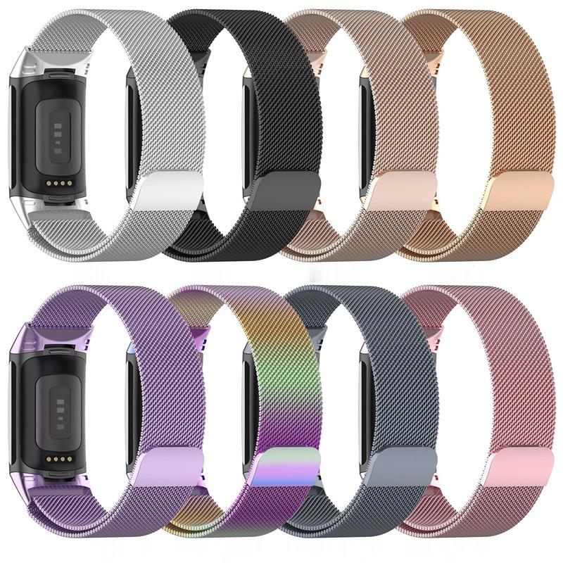 Milanese Loop Magnetic - Cinturino in metallo per Fitbit Charge