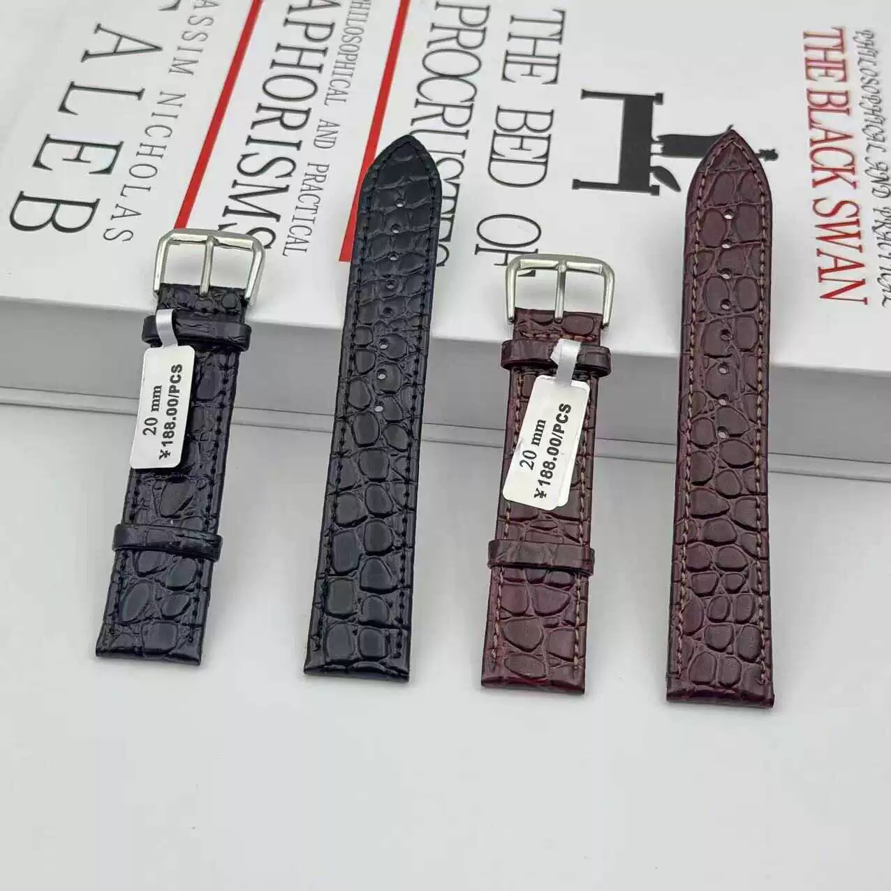 Suede Strap Watch - Cinturino per Orologio in Vera Pelle