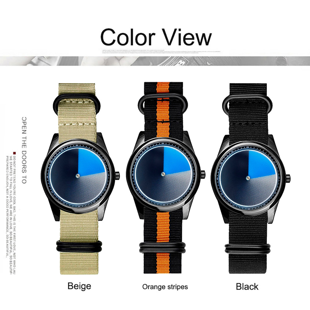 Orologi alla moda colorati e b - Canvas Strap Watch recensione e prezzo