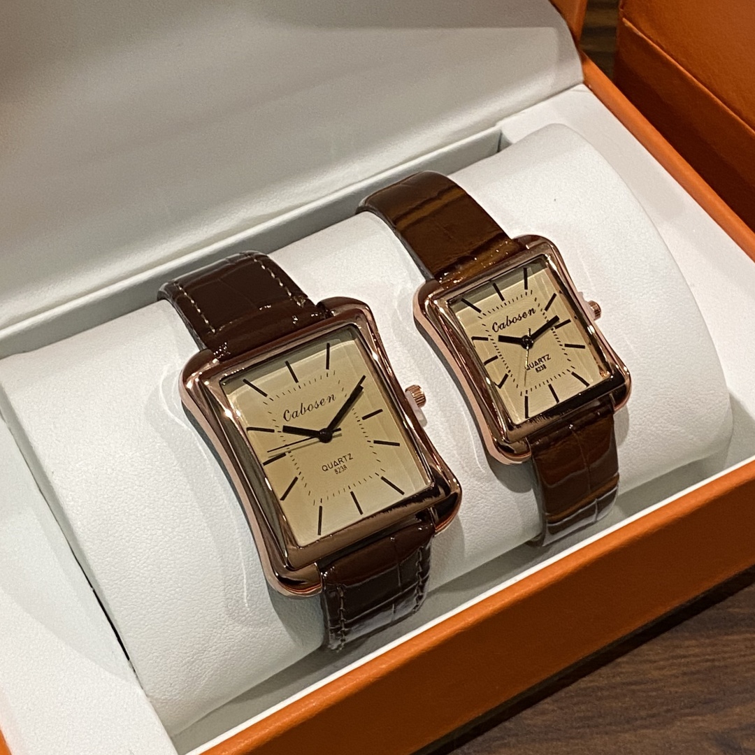 Orologio da coppia Movimento a - Leather Watch Band Men recensione e prezzo
