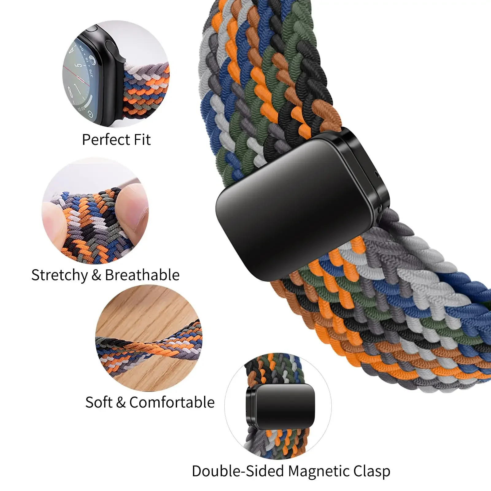 Cinturino in nylon intrecciato - Milanese Loop Magnetic recensione e prezzo
