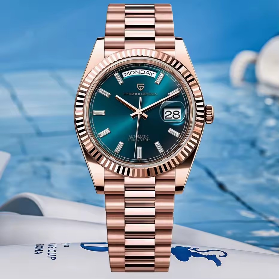 PAGANI DESIGN Nuovo colore oro - Rolex Watch Datejust recensione e prezzo