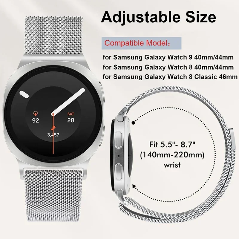 Cinturino Milanese in Metallo  - Milanese Loop Magnetic recensione e prezzo