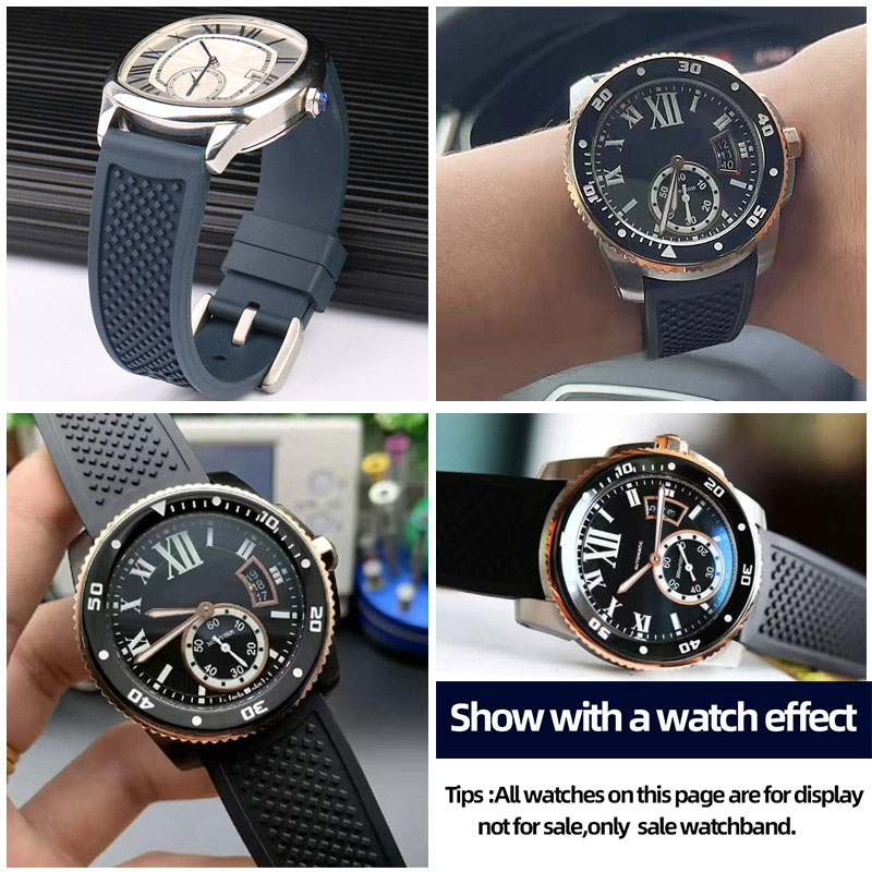 Cinturino per orologio in gomm - Cartier Watch Tank recensione e prezzo